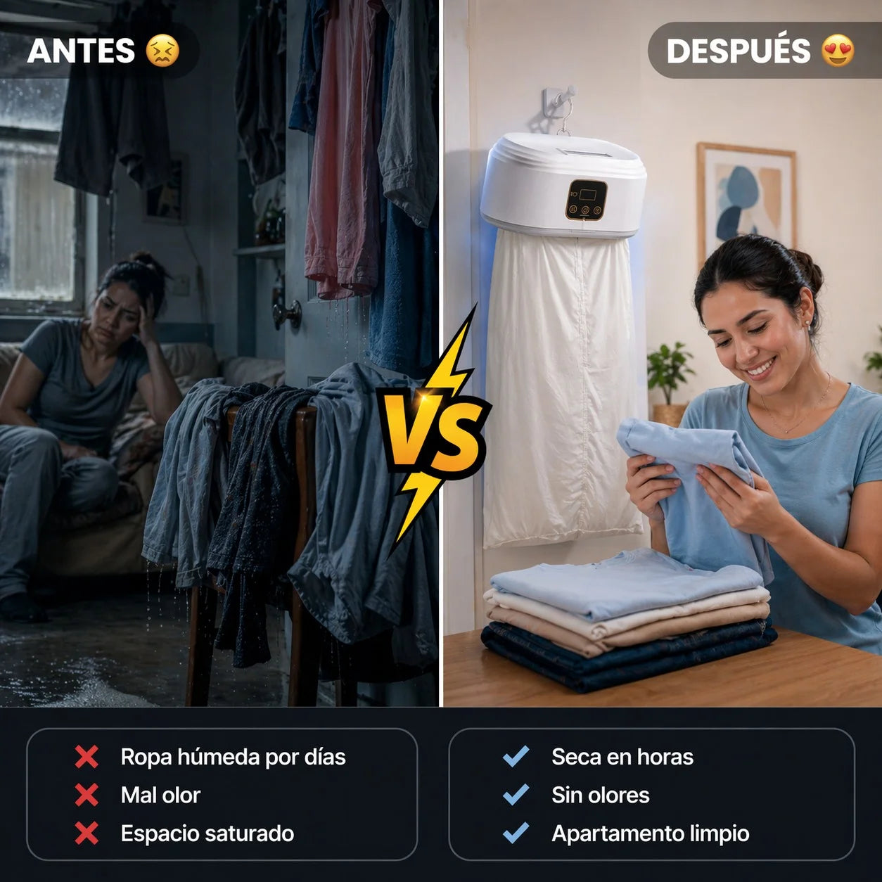 ¿Ropa Colgada Por Toda La Casa?