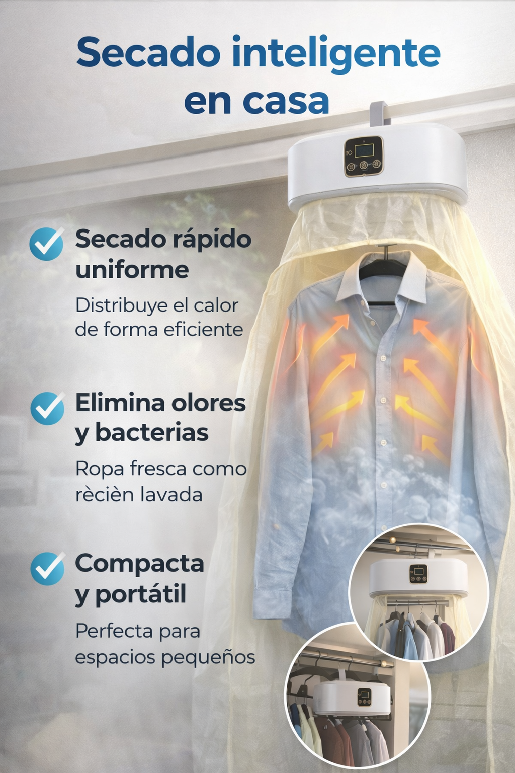 Secadora De Ropa Portatil